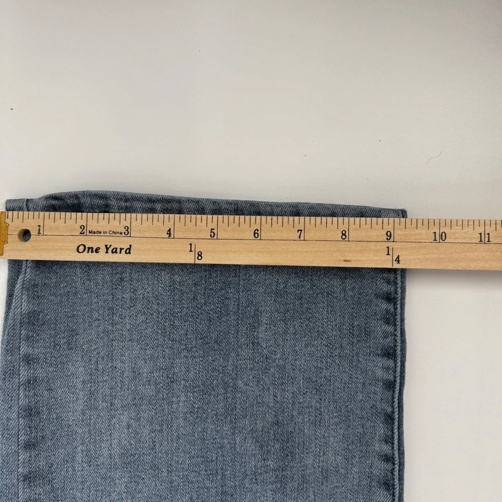 Judy Blue Straight Fit Jean Light/Medium Wash Denim Women 13/31 Boot Cut Stretch